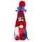Home of the Brave Patriotic Gnome Decoration - 13" - Red and Blue